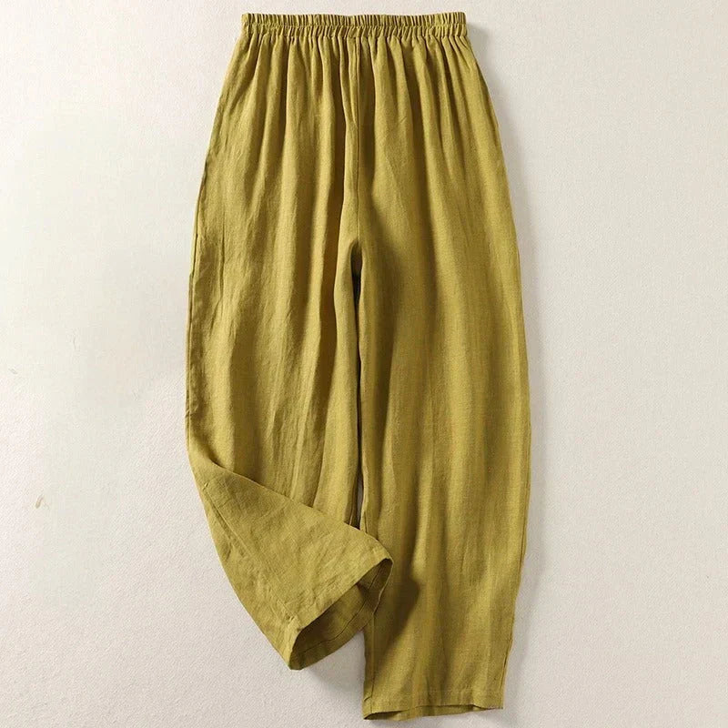Ellie Pack of 5 Lightweight Linen Pants