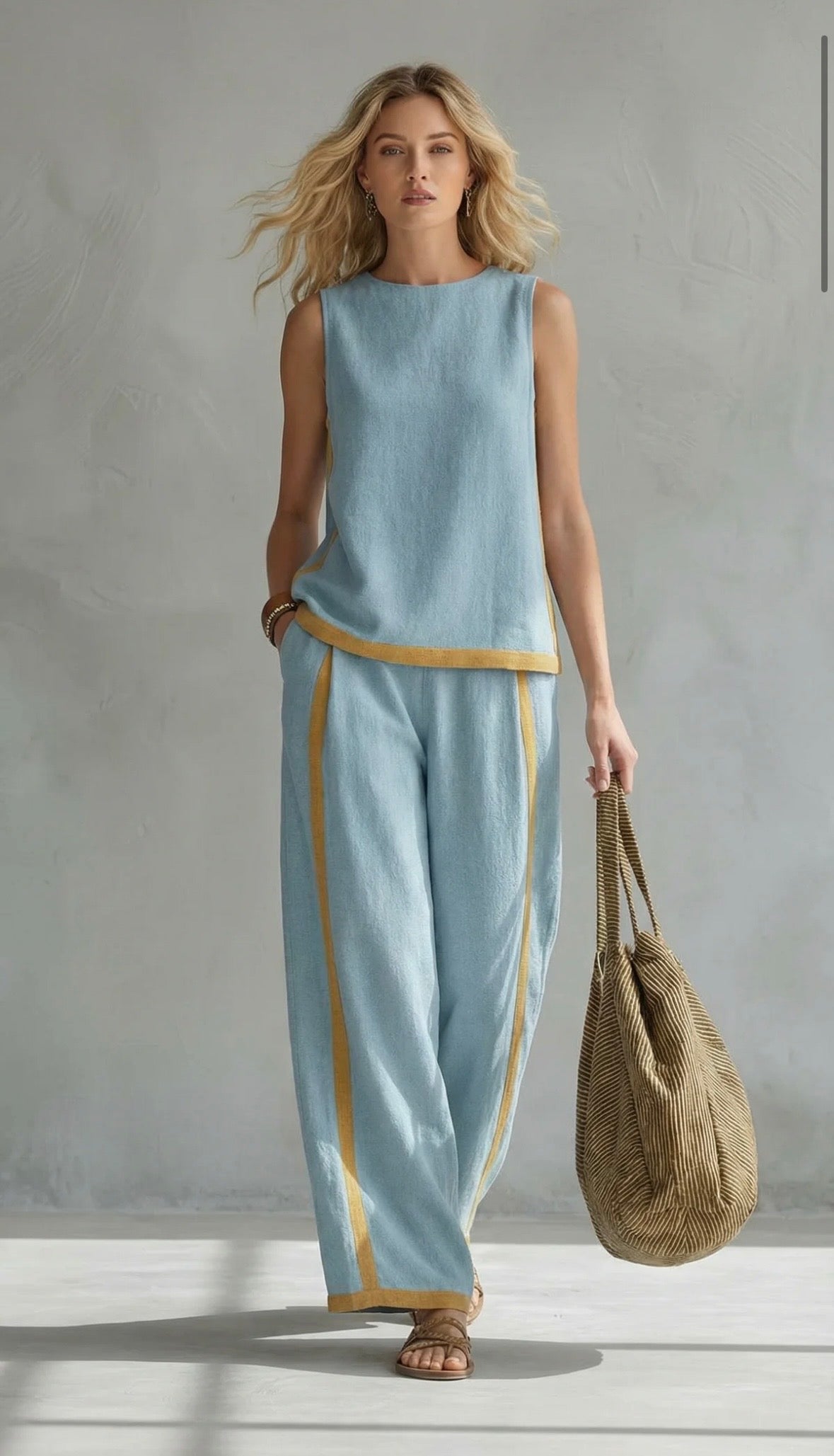 Leslie Chic Linen Set