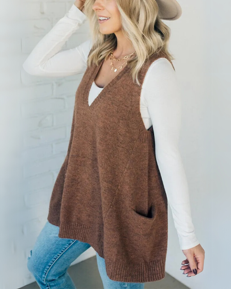 Quincy Cozy Knit Vest