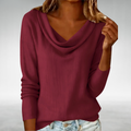 Bailee Long Sleeve Round Neck Top