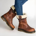 Lilia Lined Leather Winter Boots