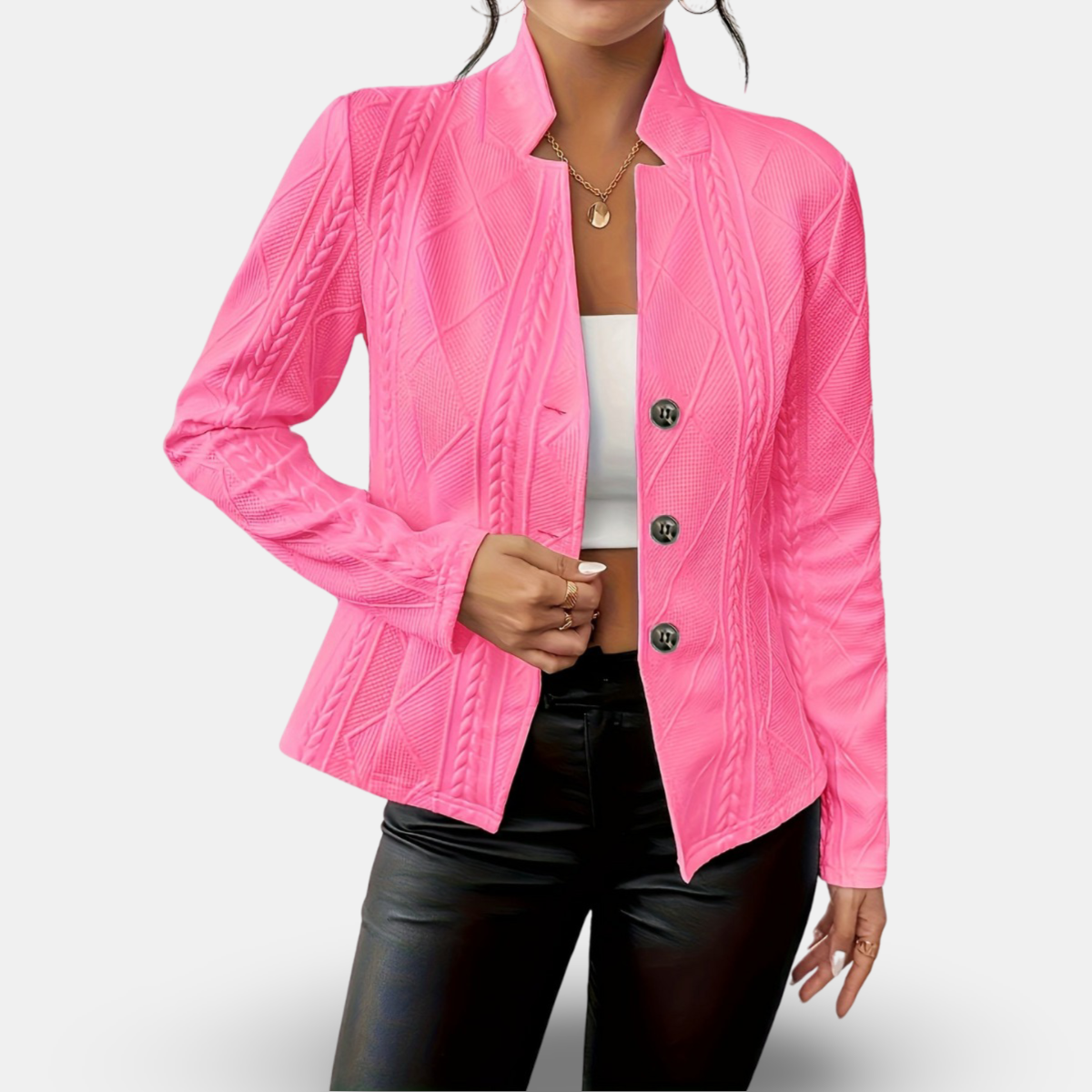 Rees Elegant Tailored Cardigan