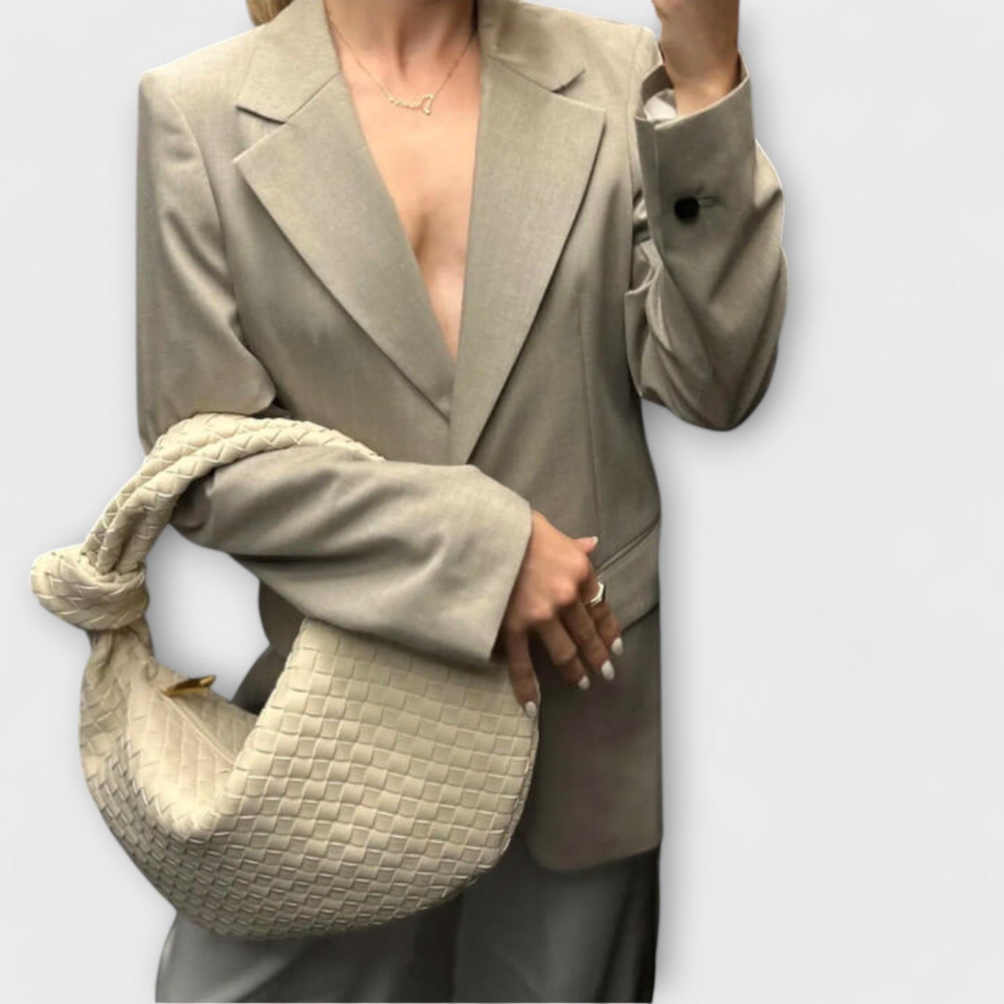Denise Large Woven Women's Handbag