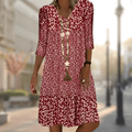 Audrey Chic and Cozy Women's Dress