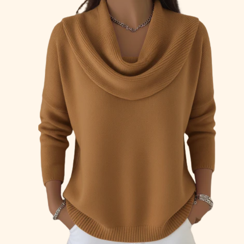 Gwen Elegant Collared Sweater