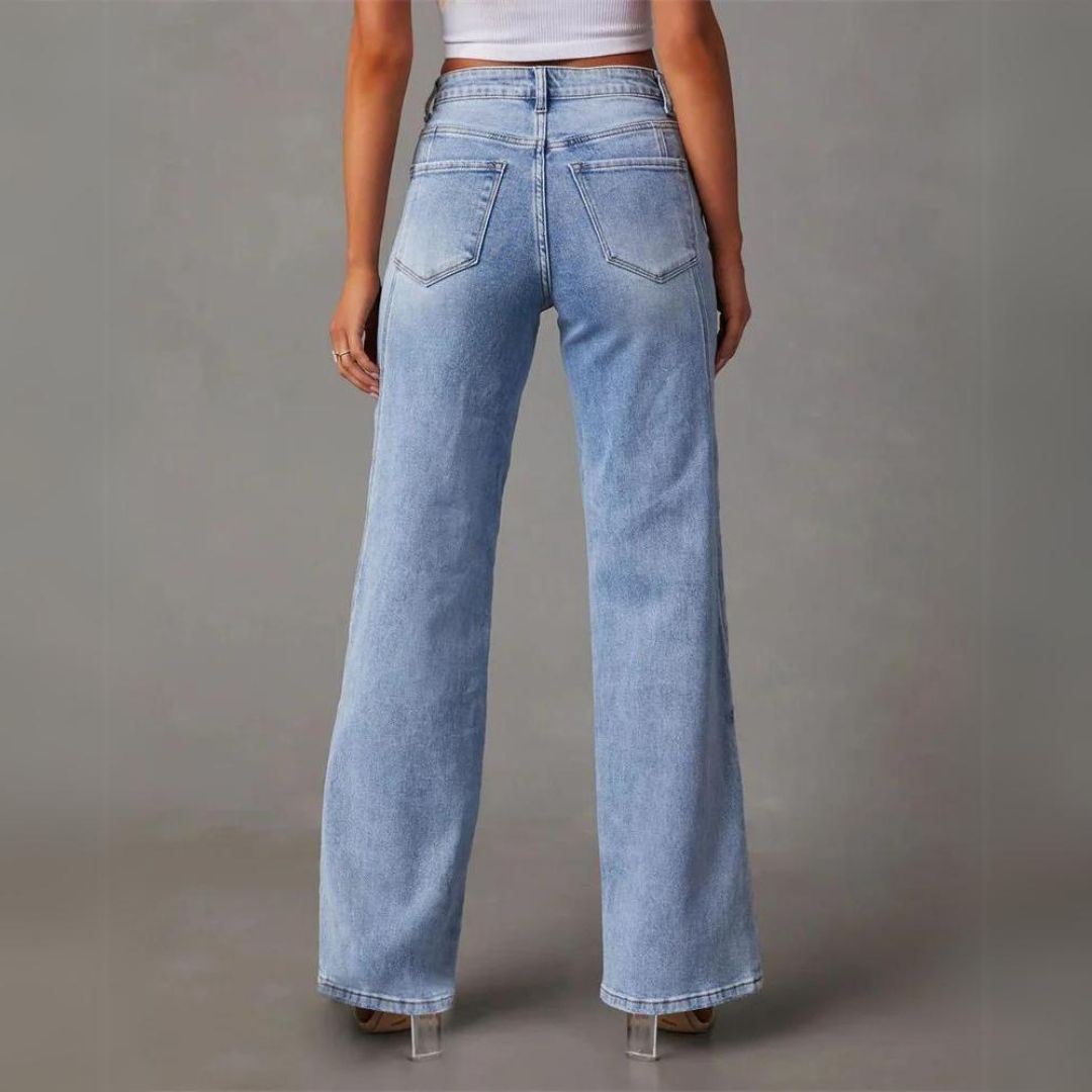 Elis Stylish Flared Jeans