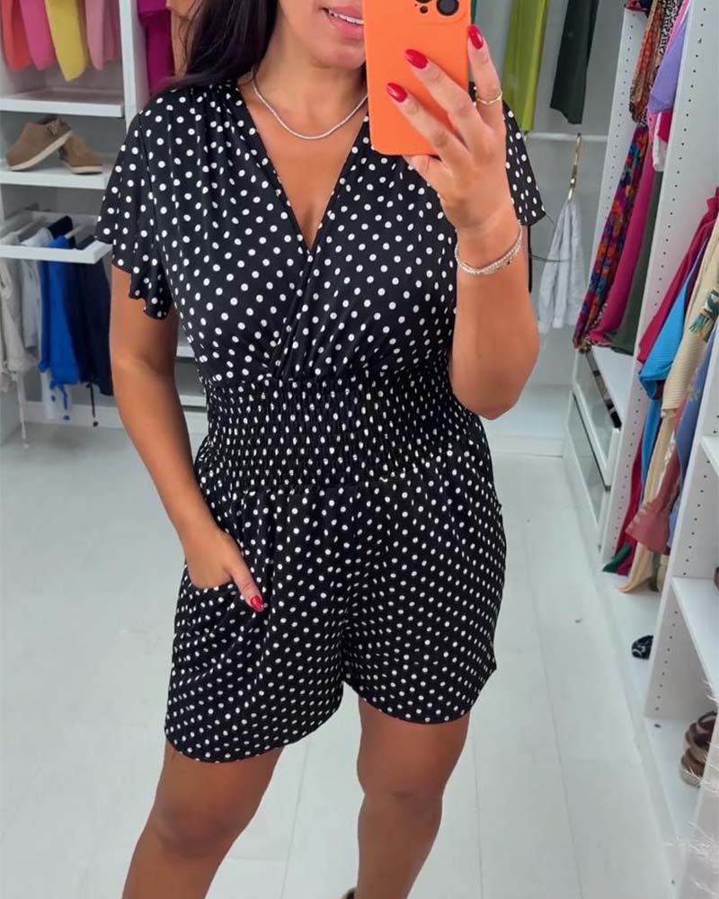 Biancia Dotted Jumpsuit