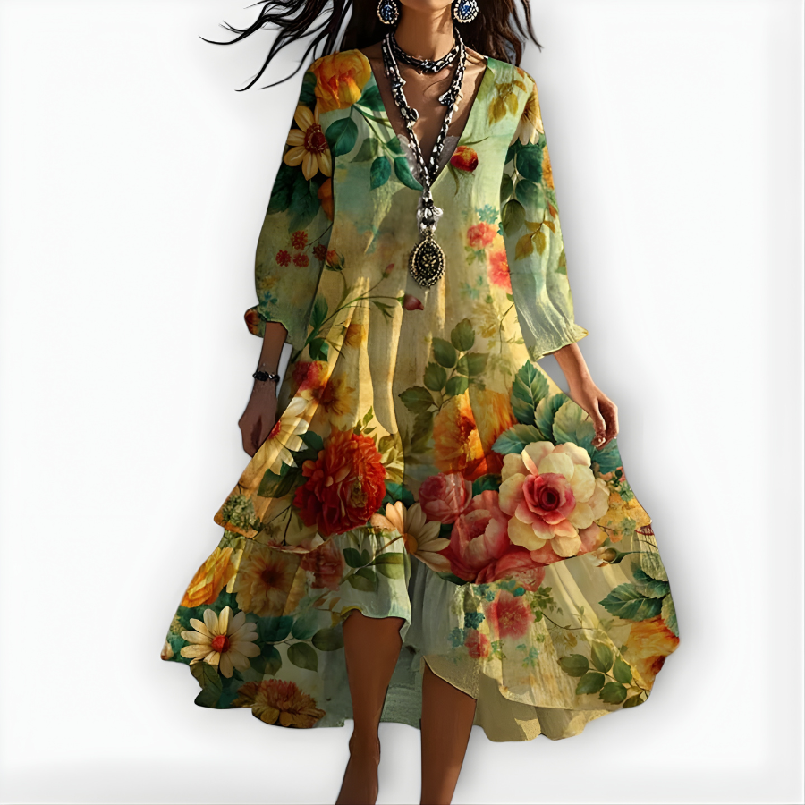 Valery Breezy Boho Dress