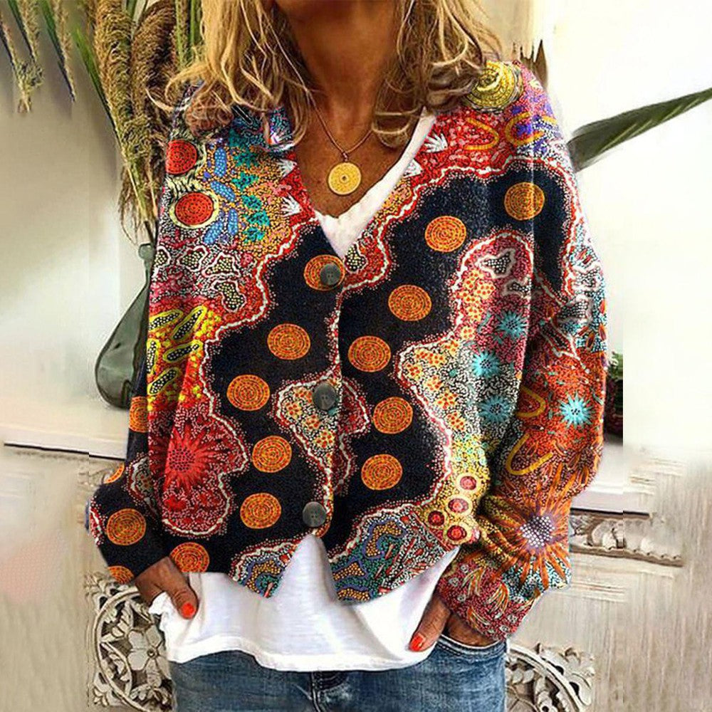 Hana Colorful Comfortable Knitted Sweater