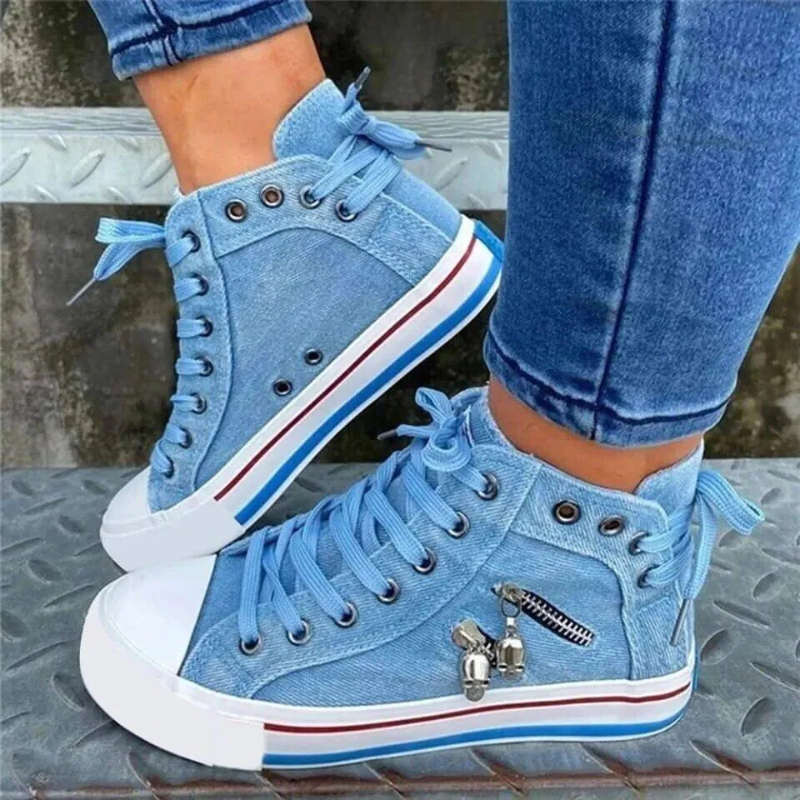 Mazie Denim Sneakers