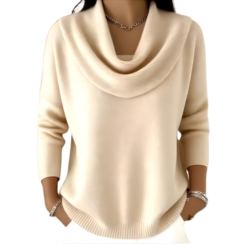 Gwen Elegant Collared Sweater