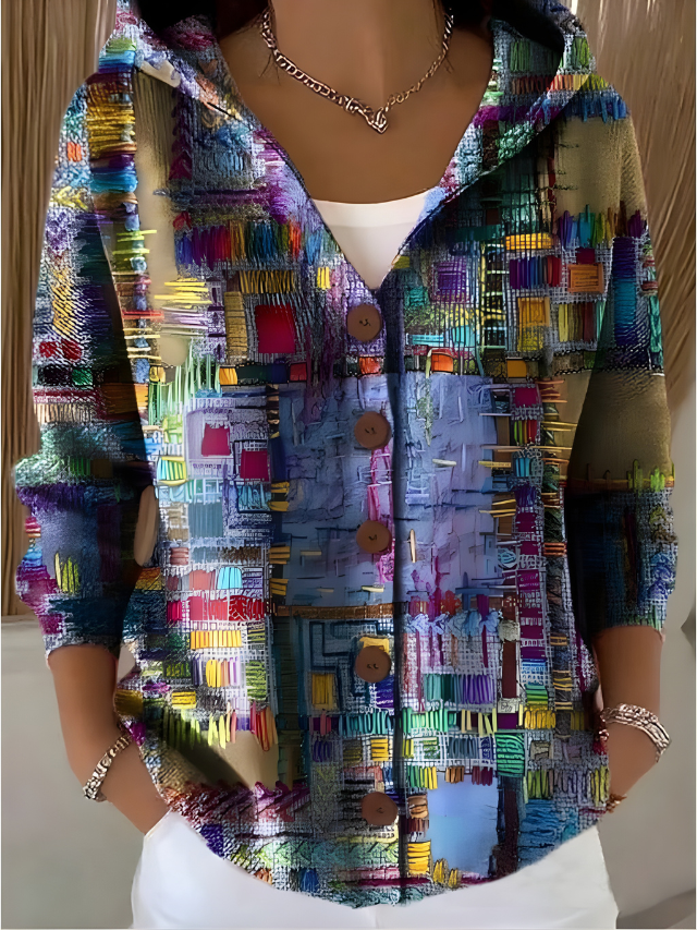 Gillian Artistic Warm Long Cardigan