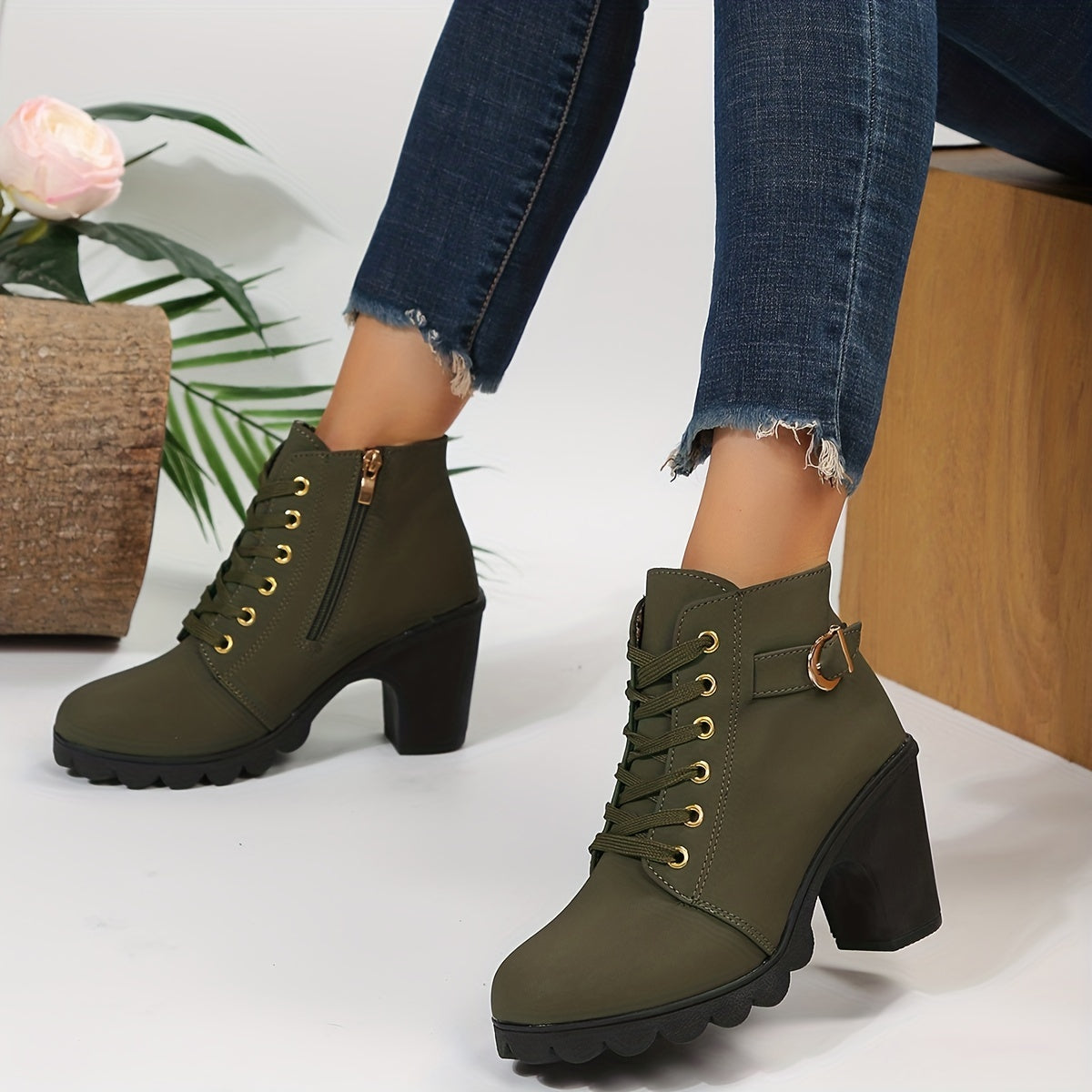 Lucy Stylish Ankle Boots