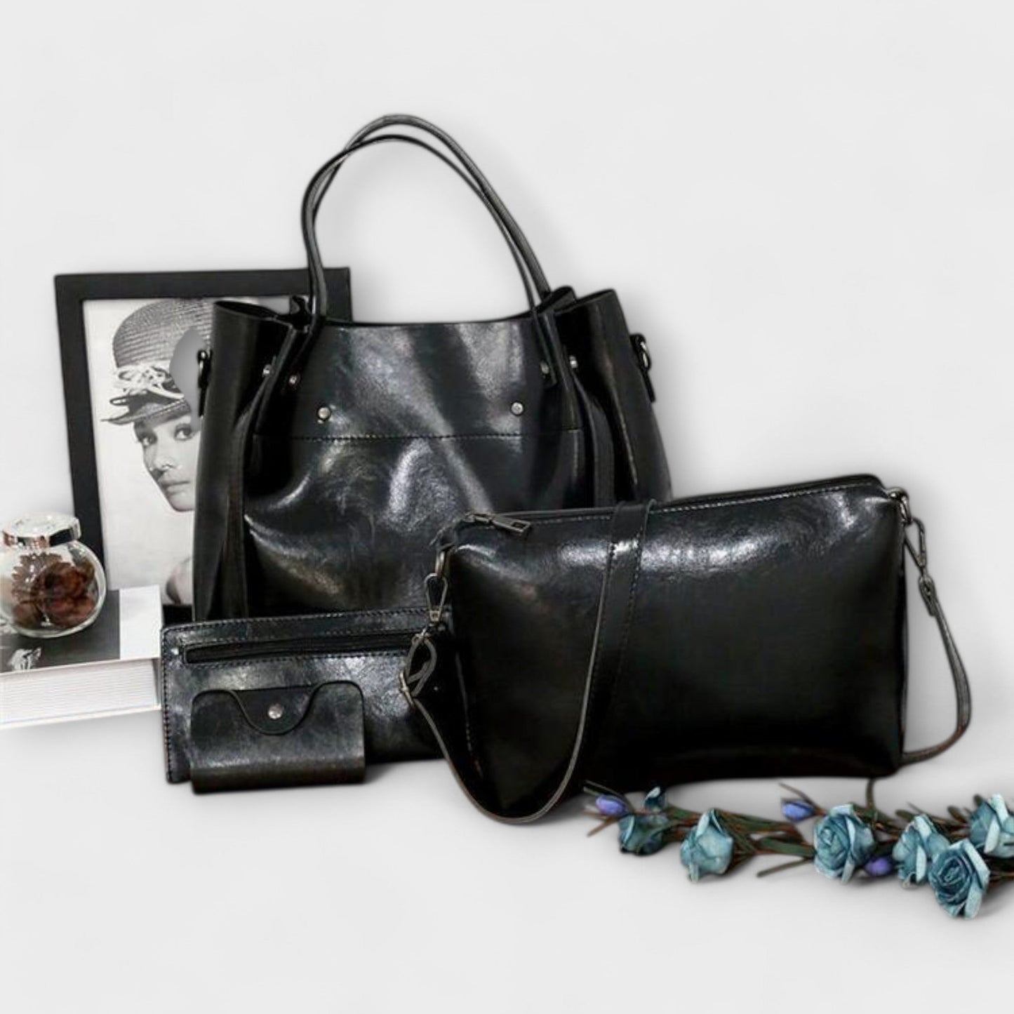 Raelyn 4-Piece Vintage Bag Set