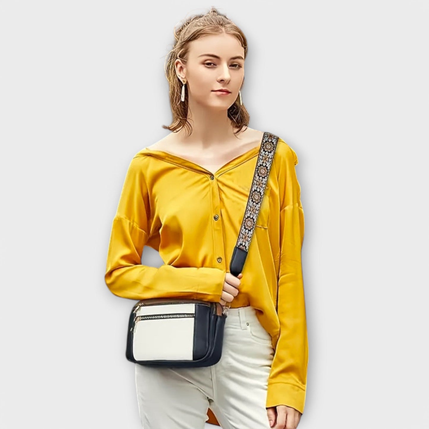 Lucia Vegan Crossbody Bag