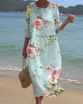 Kalisha Chic Floral Dress