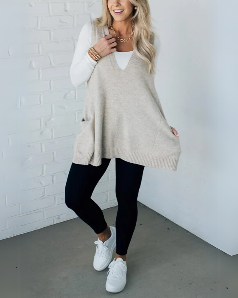 Quincy Cozy Knit Vest