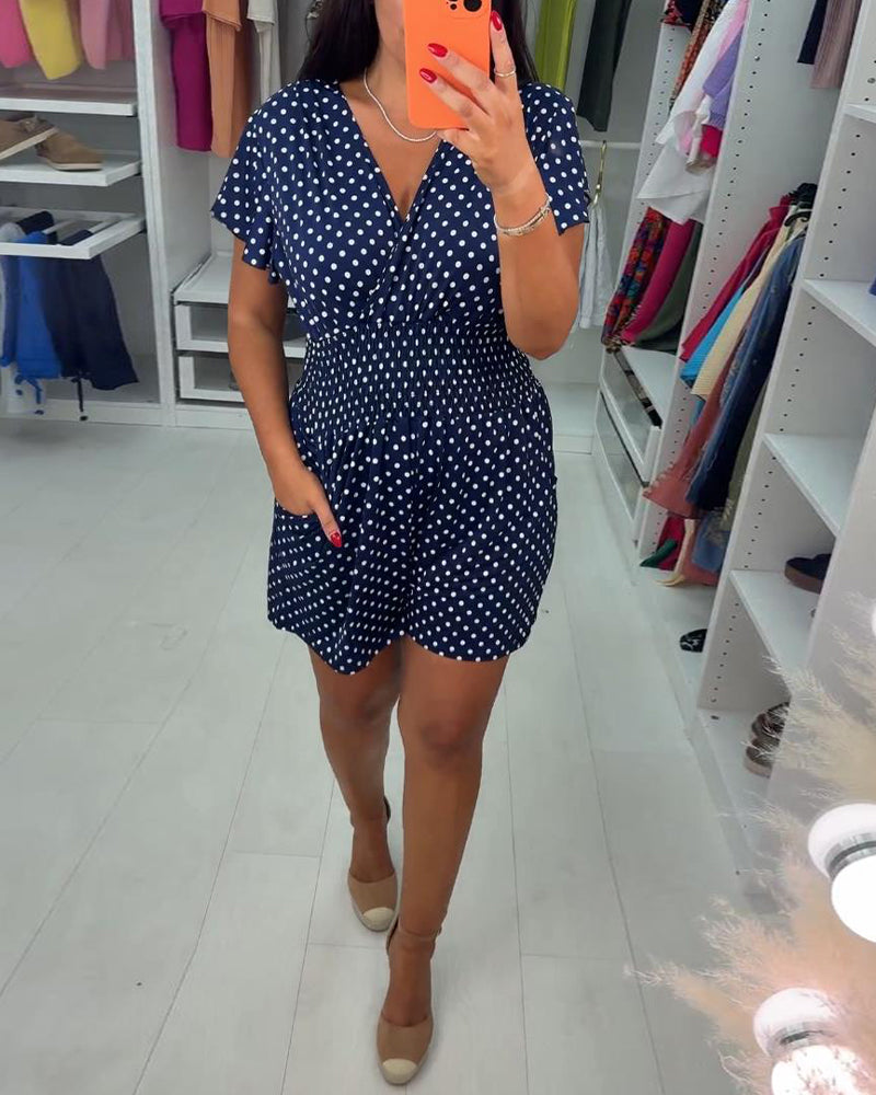Biancia Dotted Jumpsuit
