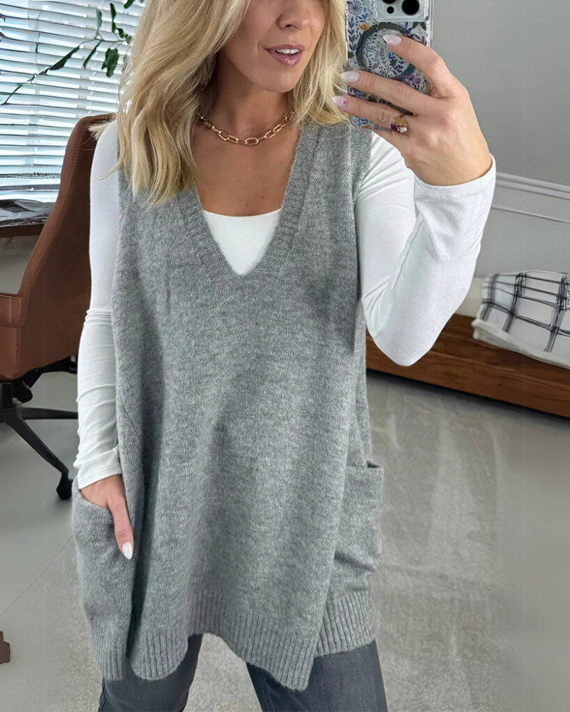 Quincy Cozy Knit Vest