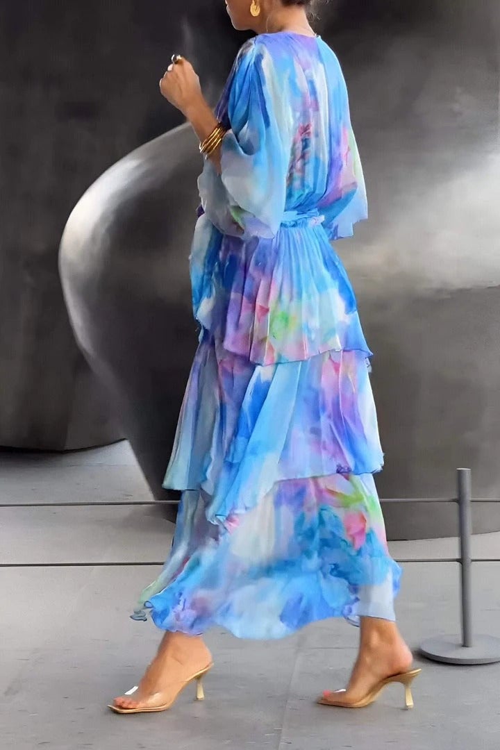 Amalia Elegant Bohemian Maxi Dress