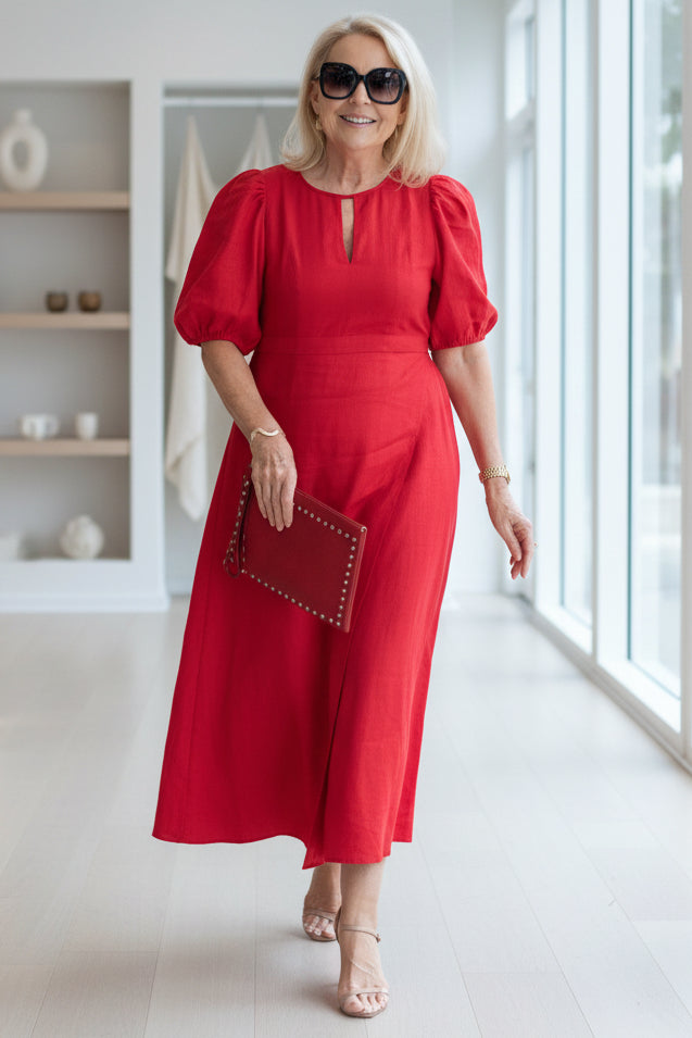 Hailey Elegant Maxi Dress