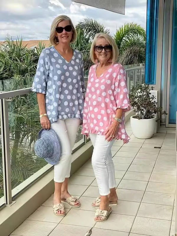 Weena Elegant V-Neck Blouse