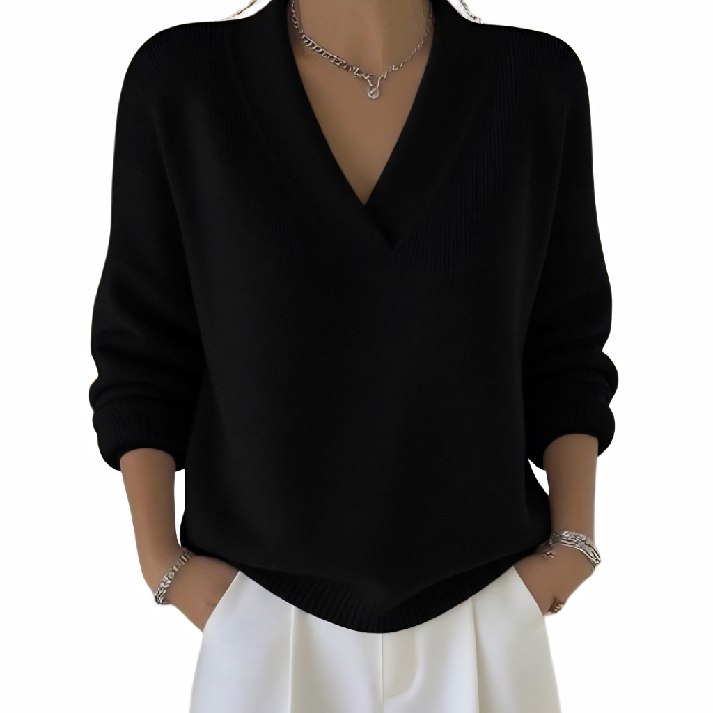 Maggie Effortless V-Neck Jumper
