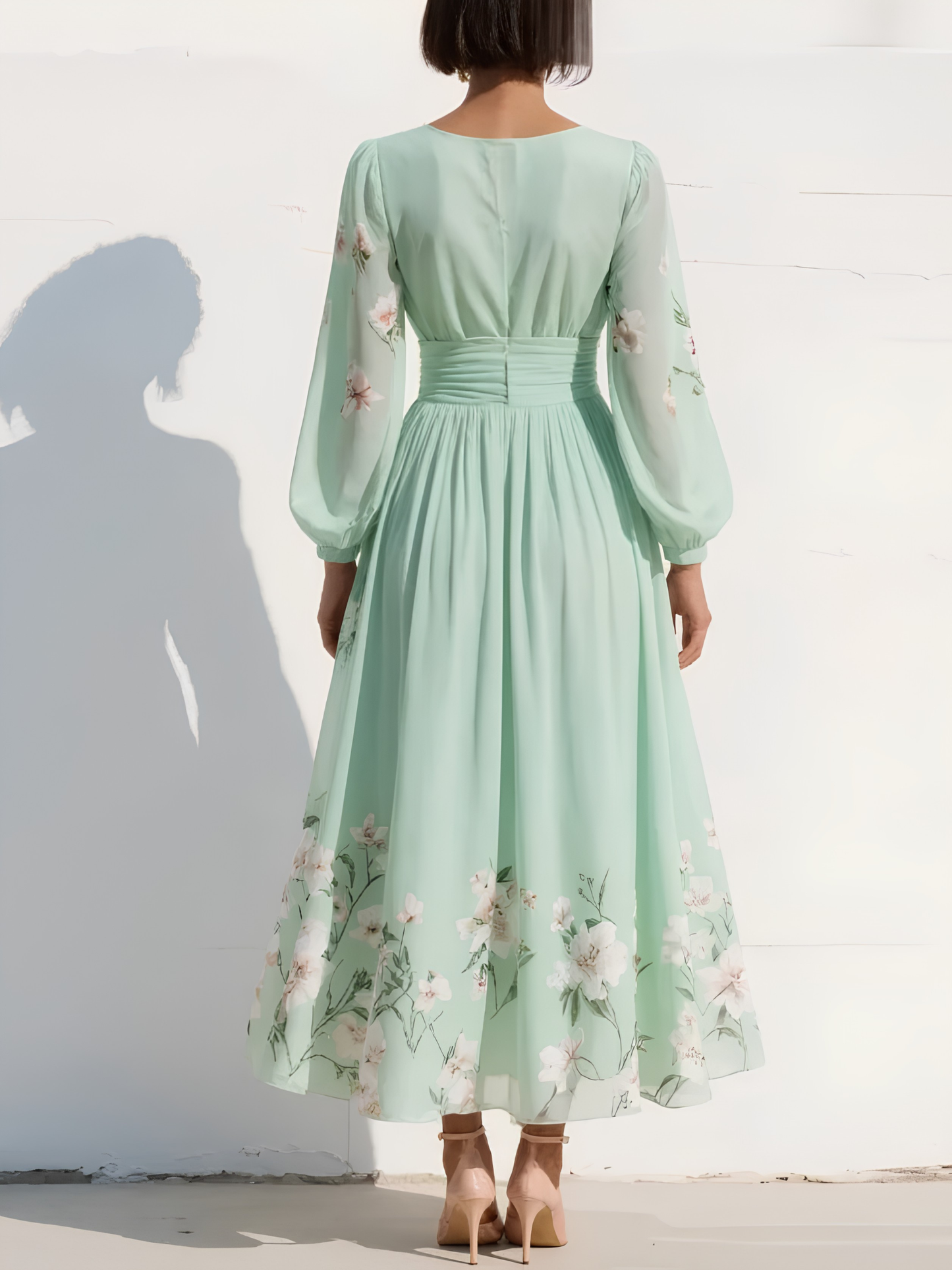 Willow Flowing Floral Midi Dress