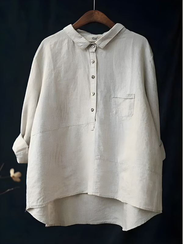 Stella Women's Linen Long Sleeve Shirt