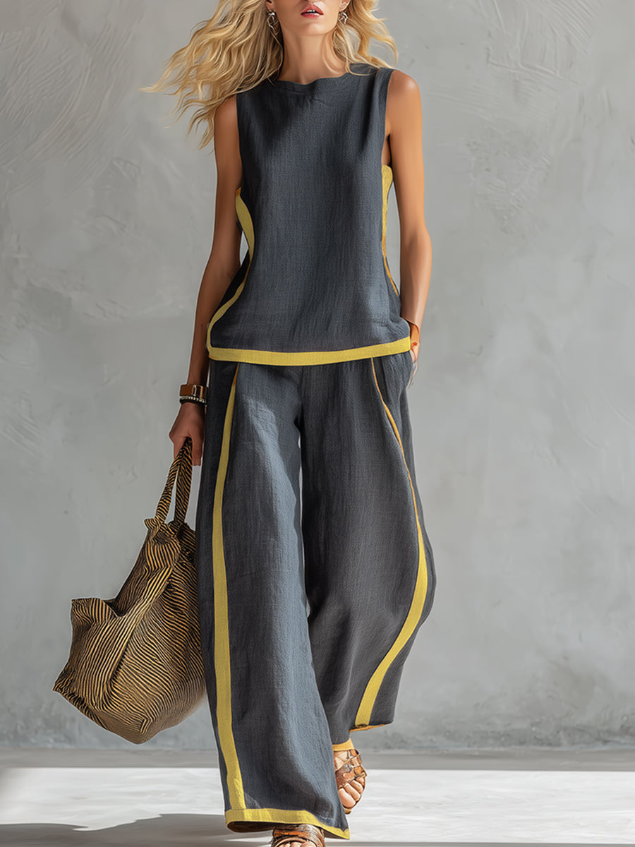 Leslie Chic Linen Set