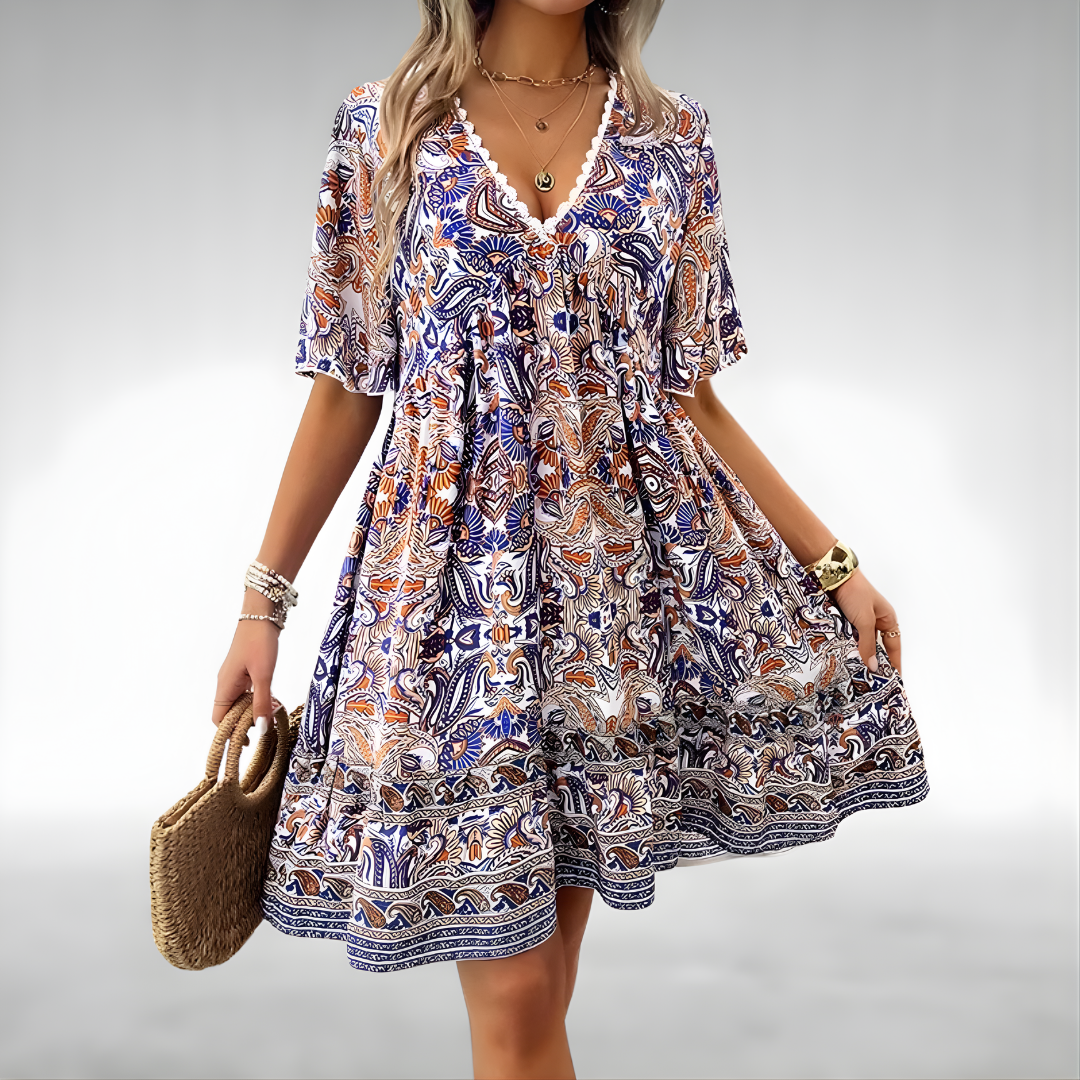 Marie Boho Swing Dress — view 2