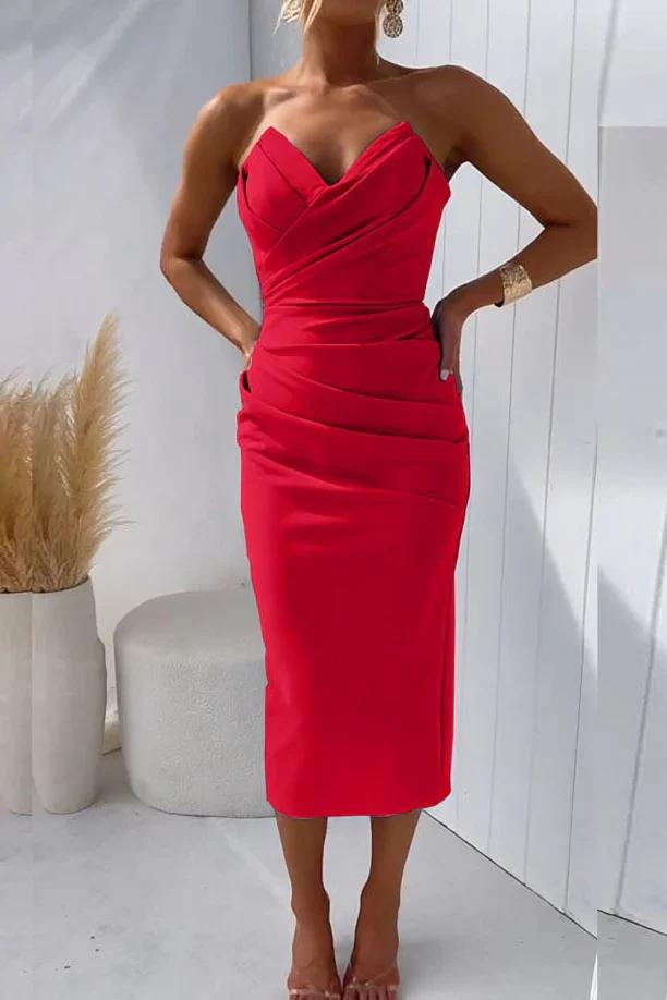 Effie Elegant Bustier Dress