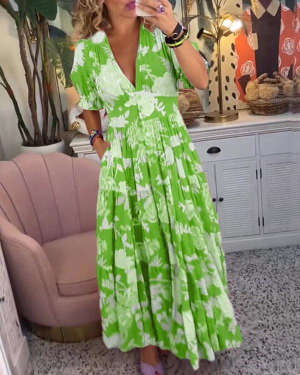 Bristol Vibrant Floral Dress