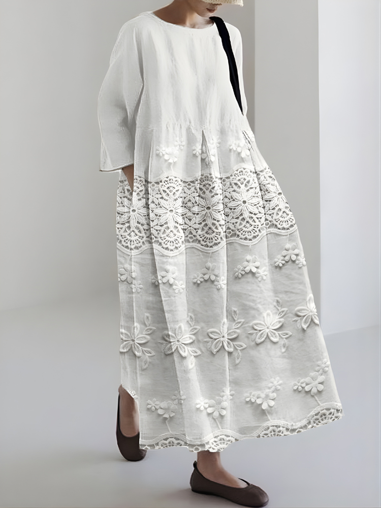Zenaida Delicate Lace Dress
