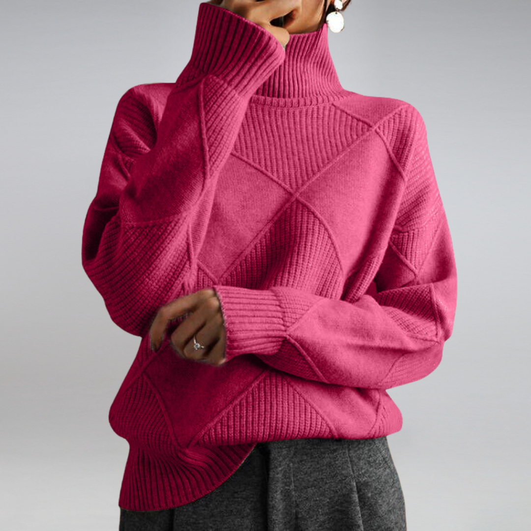 Sienna Cashmere Turtleneck Sweater
