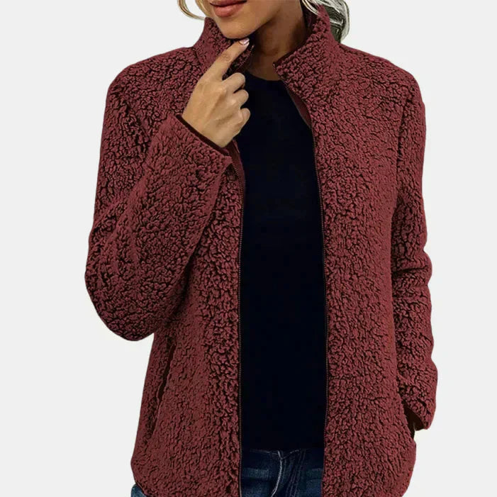 Solstice Cozy Sherpa Fleece Jacket