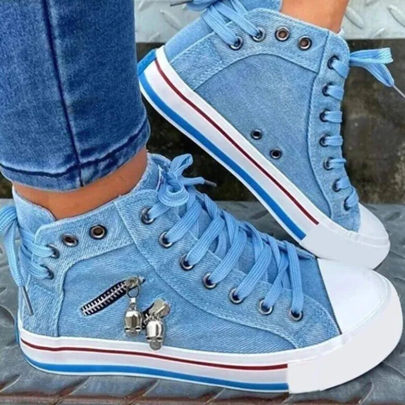 Mazie Denim Sneakers