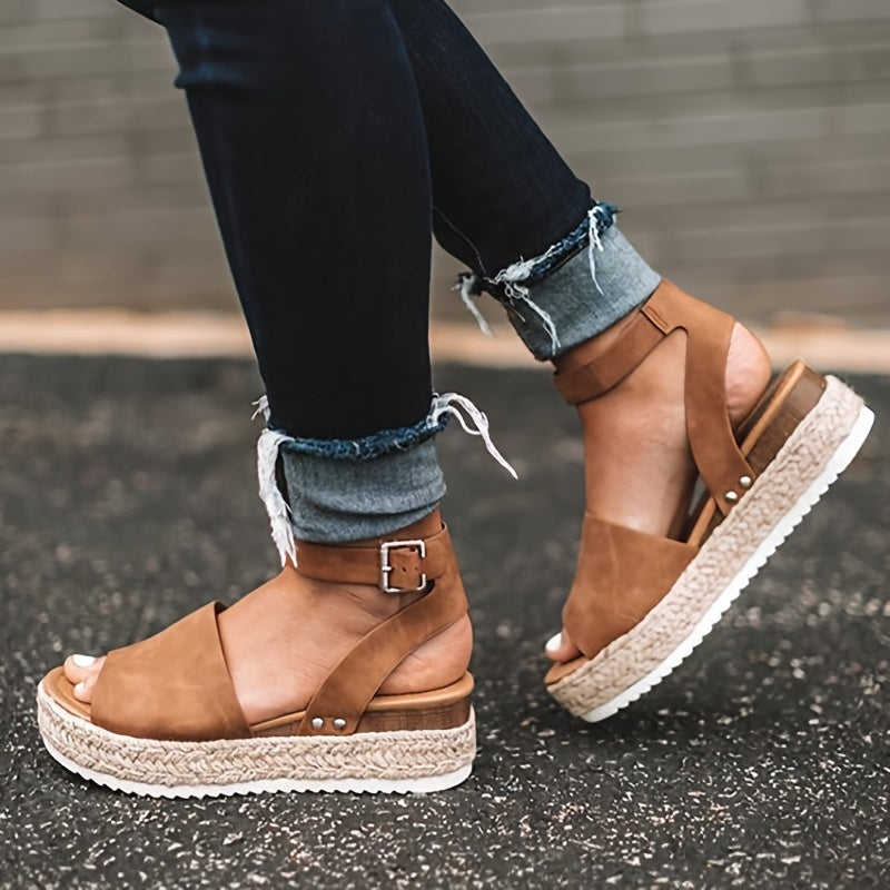 Noreen Platform Espadrilles Sandals