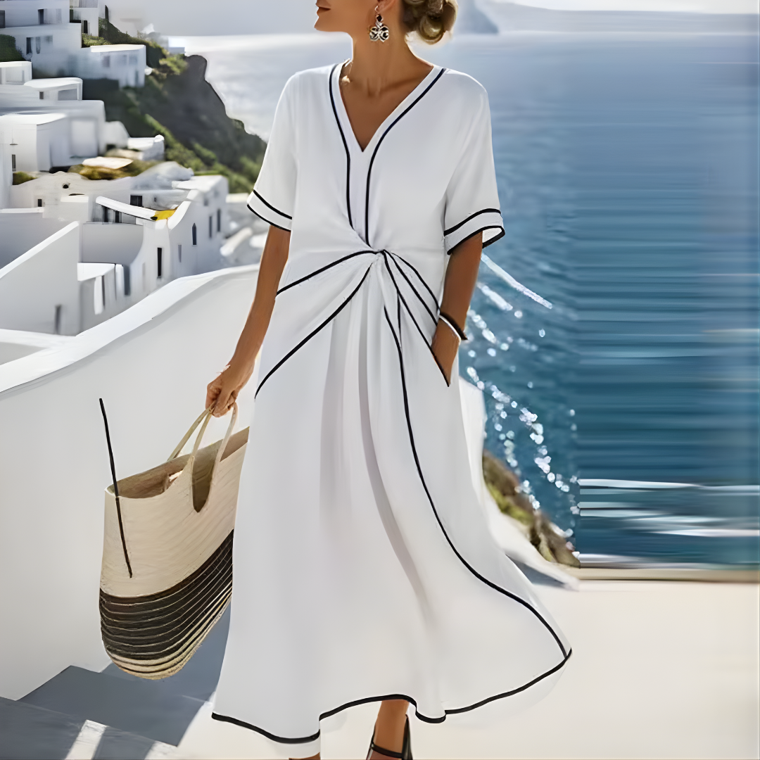 Saige Striped Summer Dress