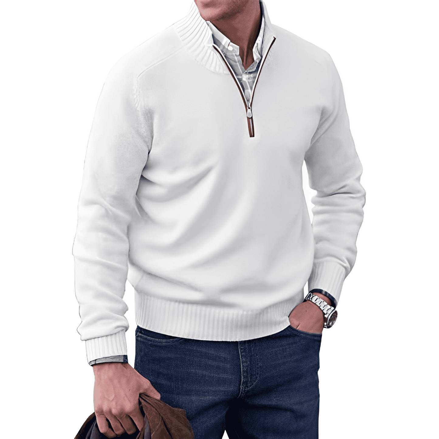 Thierry Zippered Sweater