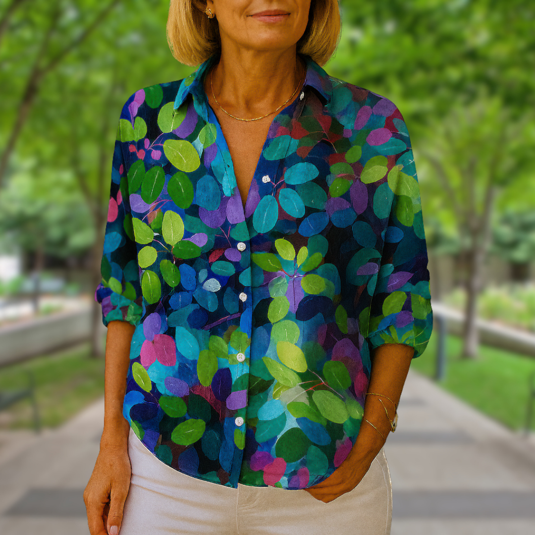 Catalina Chic Blouse For Timeless Elegance