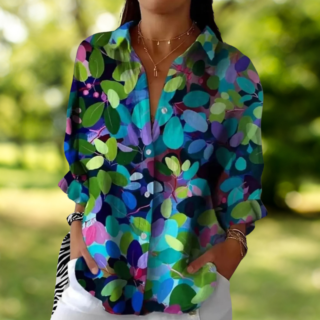 Catalina Chic Blouse For Timeless Elegance