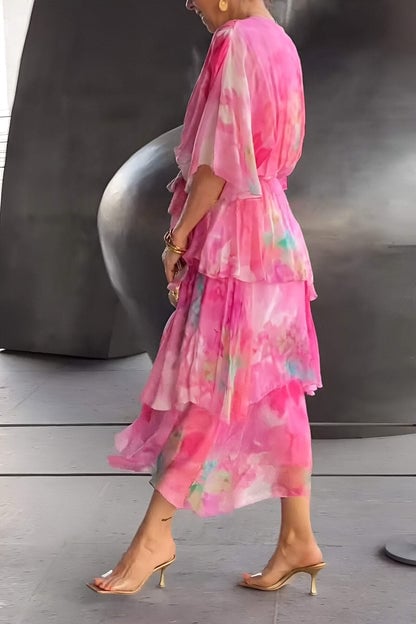 Amalia Elegant Bohemian Maxi Dress