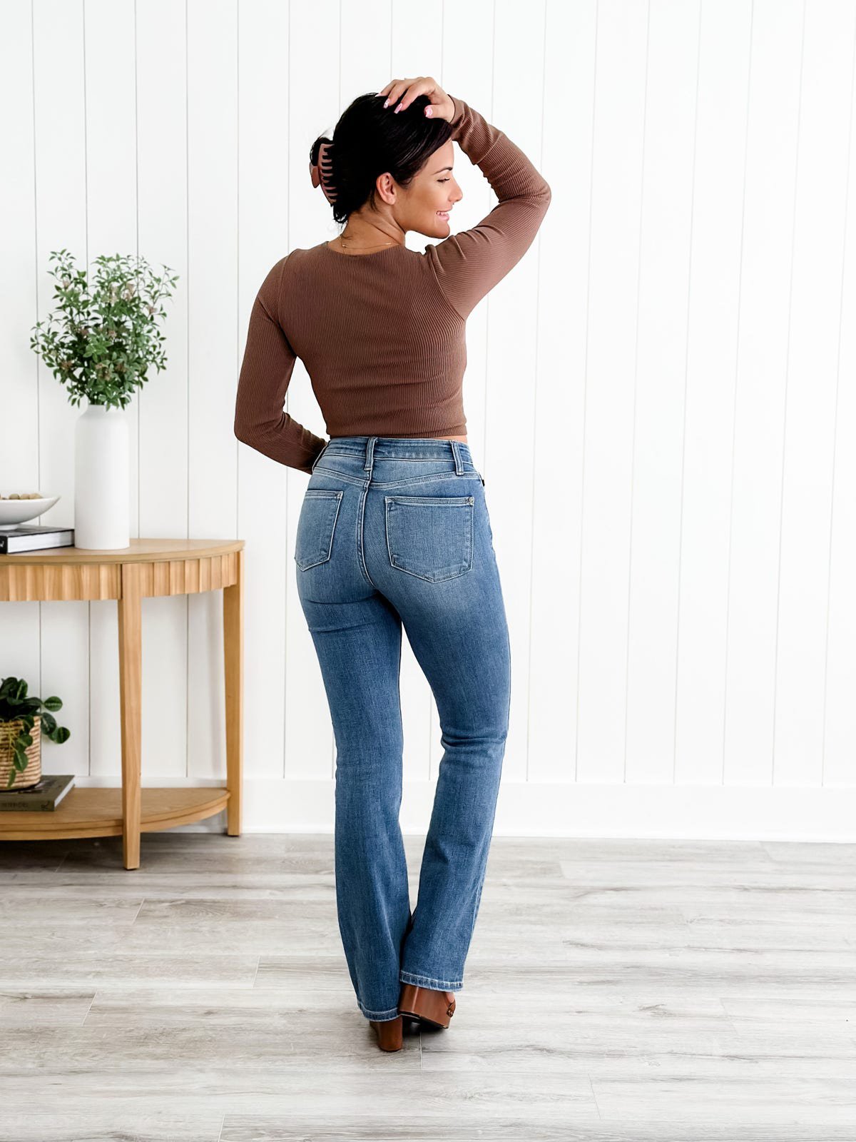 Cielo Holy Grail Tummy Control Bootcut Jeans