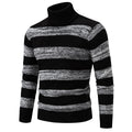 Steve Knitted sweater with stand-up collar