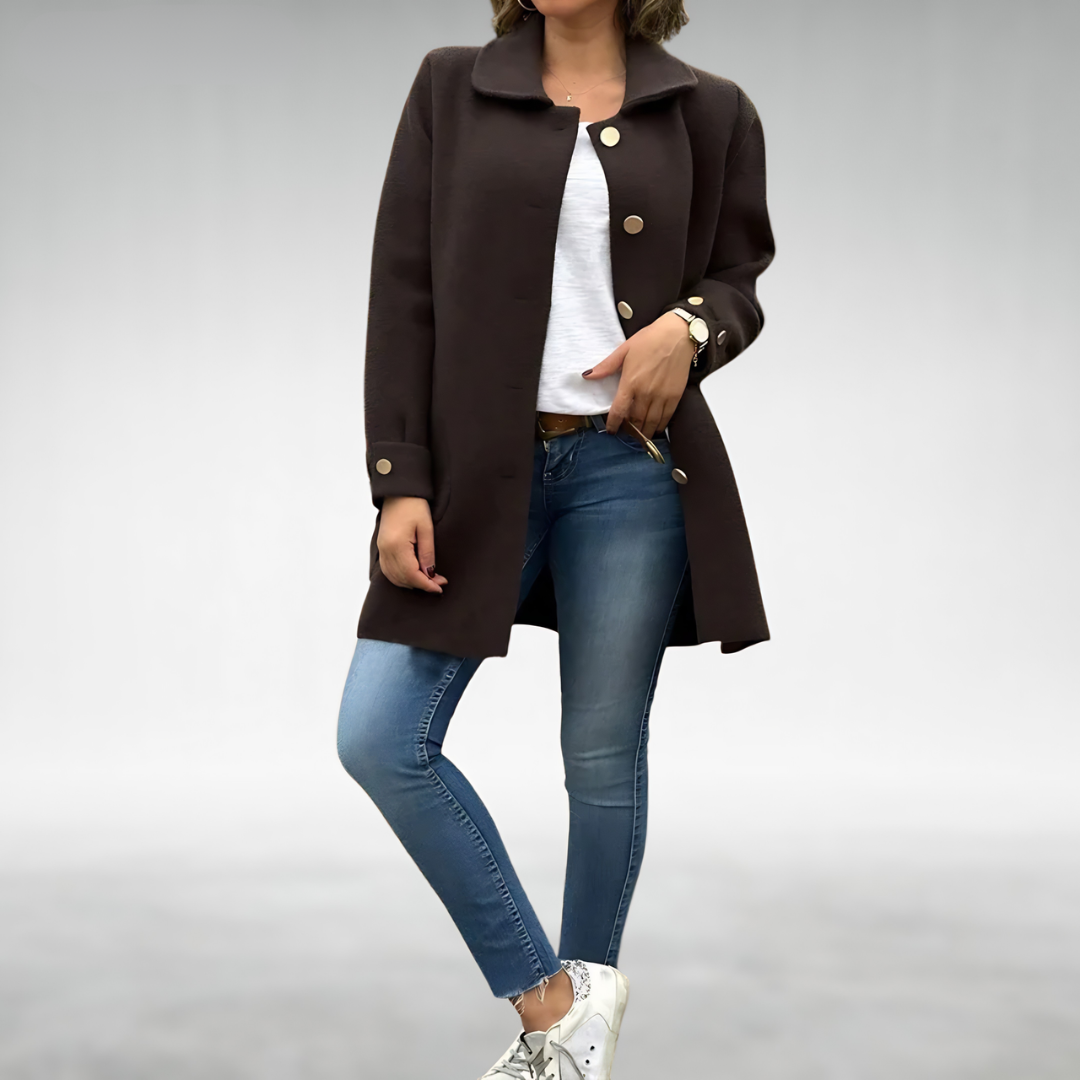 Charlotte Elegant Long Winter Coat