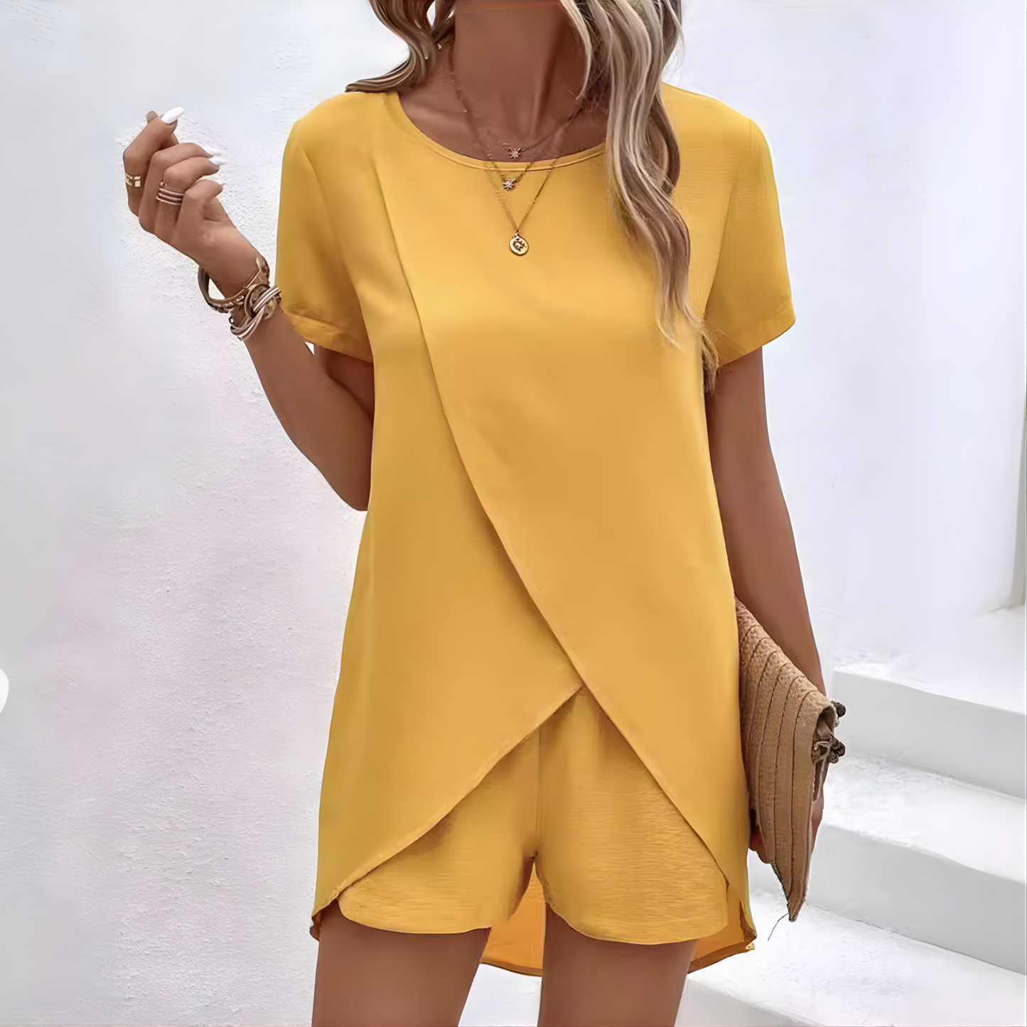 Rebecca Elegant Summer Co-ord Lounge Set