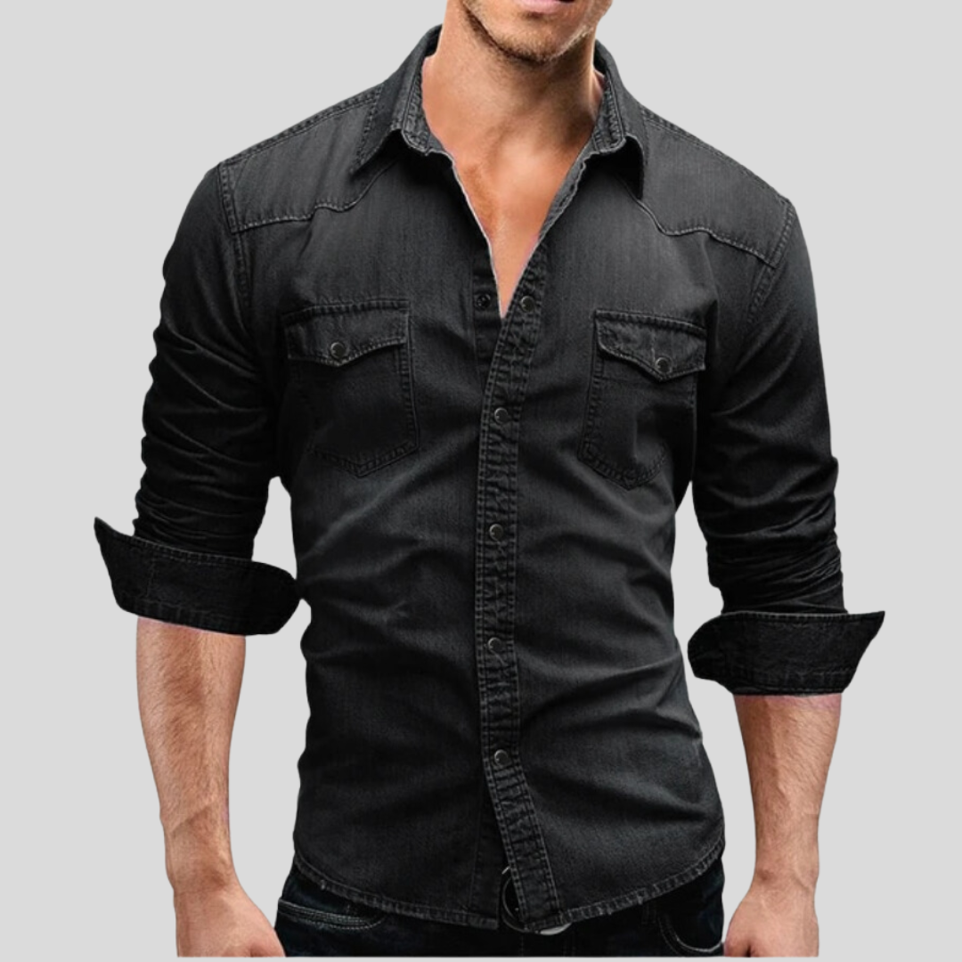 Lemar Casual Denim Men's Shirt
