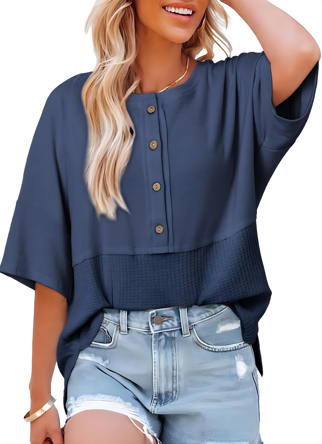 Hazel Casual Button-Down Shirt