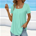 Junia Elegant Pleated Blouse